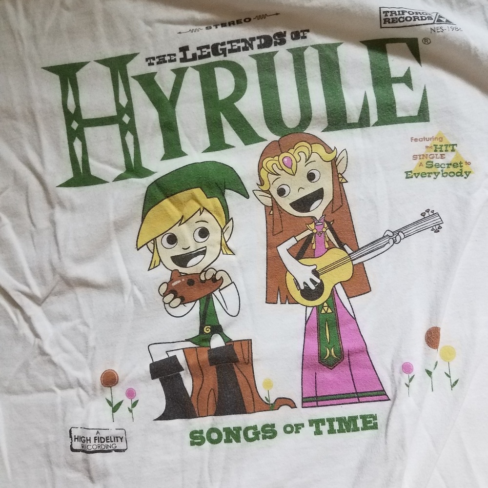Teefury Zelda themed shirt
